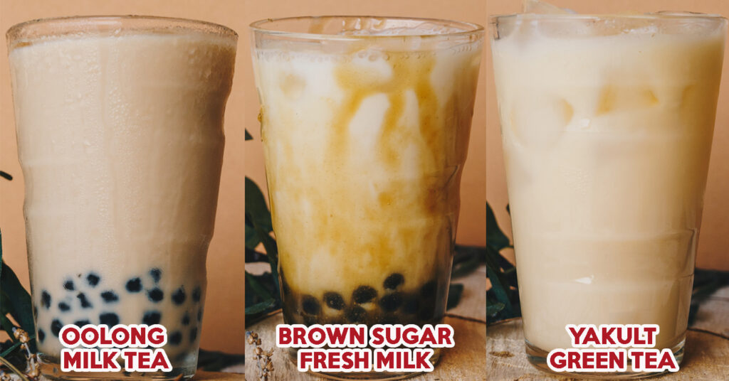 3 Bubble tea Recipes - cover image easy reciepies