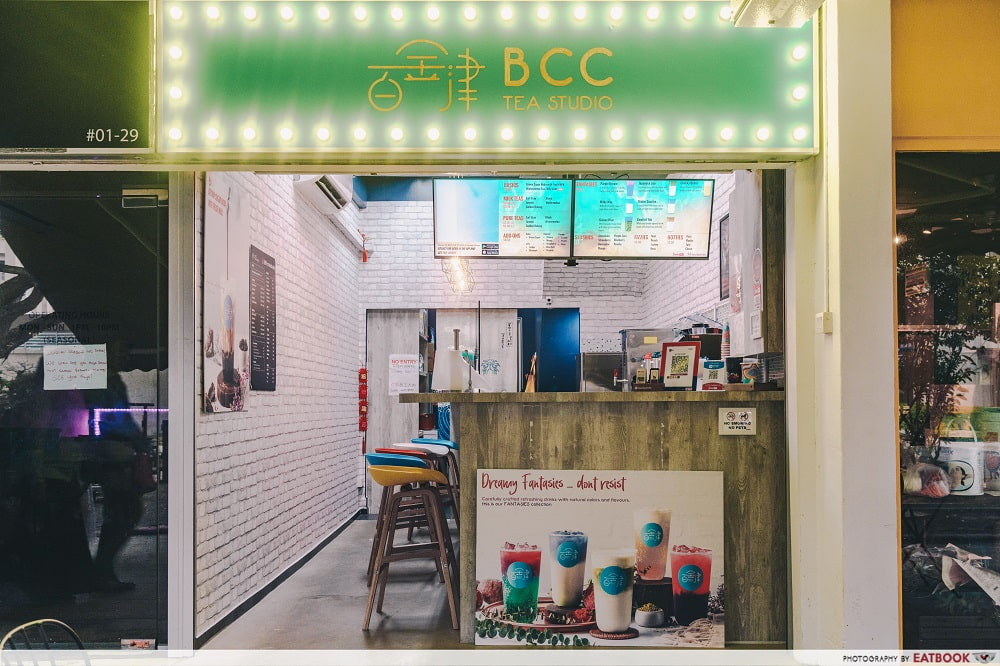 BCC Tea Studio - Stall front