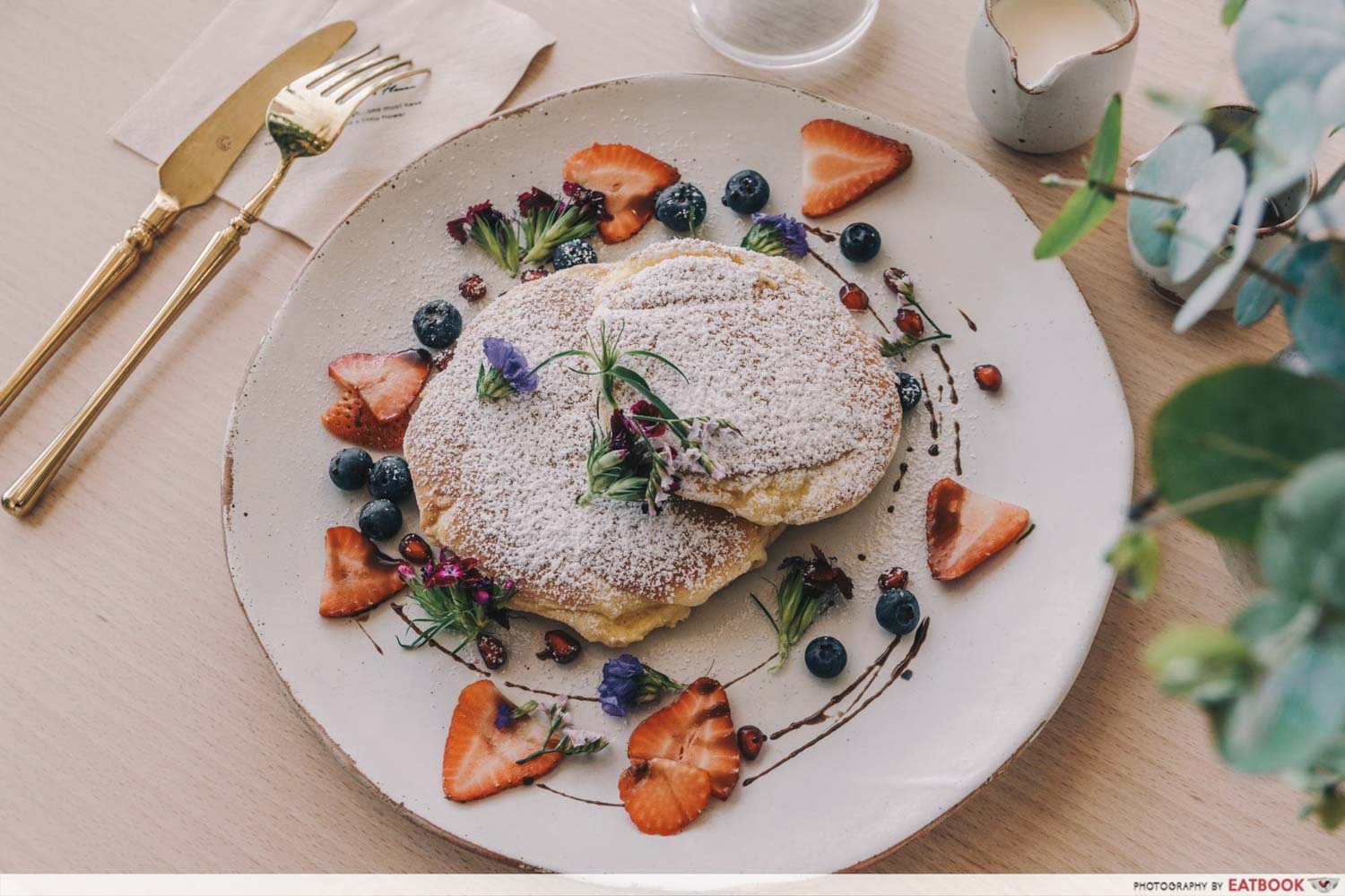 Cafe De Nicole's Flower - Souffle Pancake