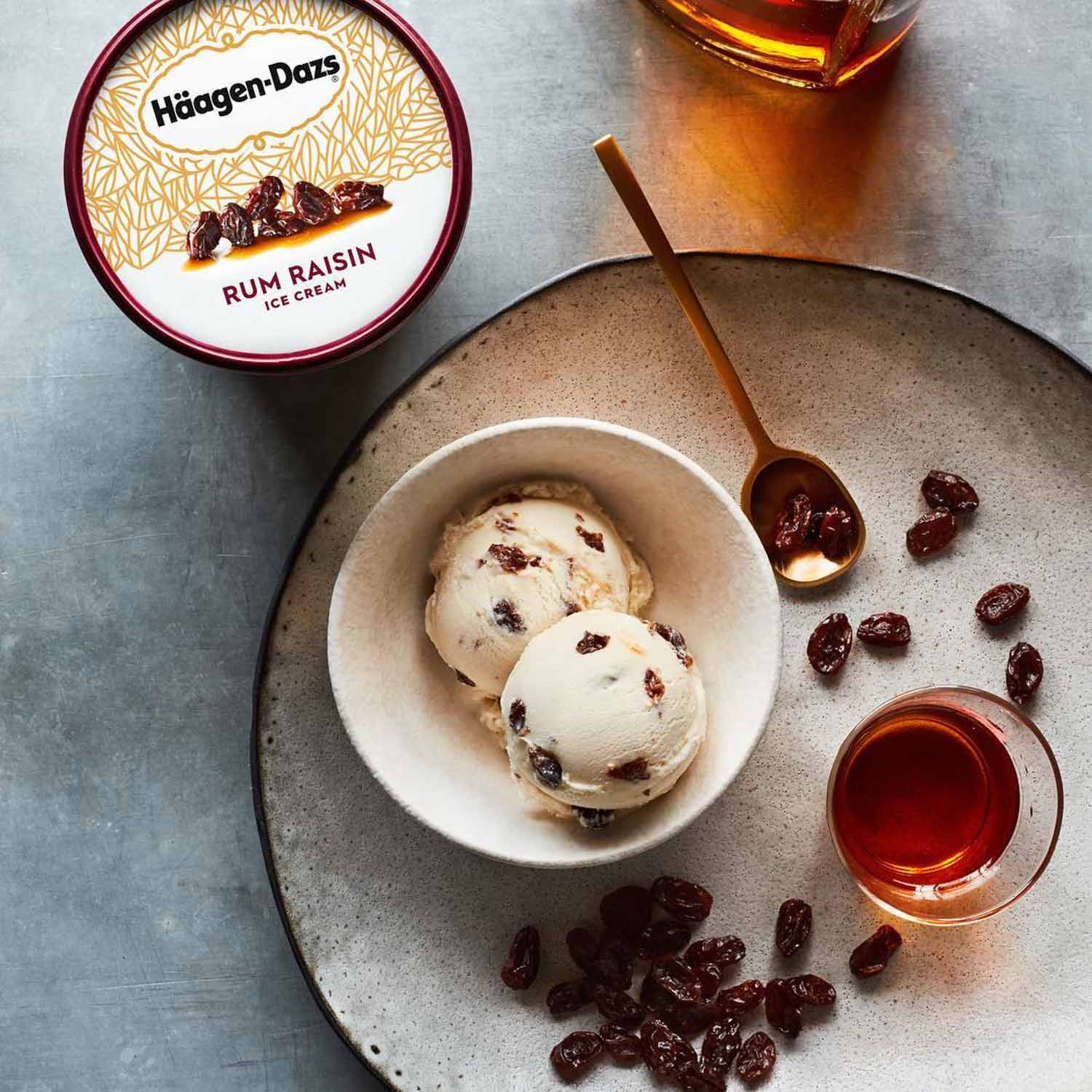 Haagen Dazs Free Scoop - Rum Raisin