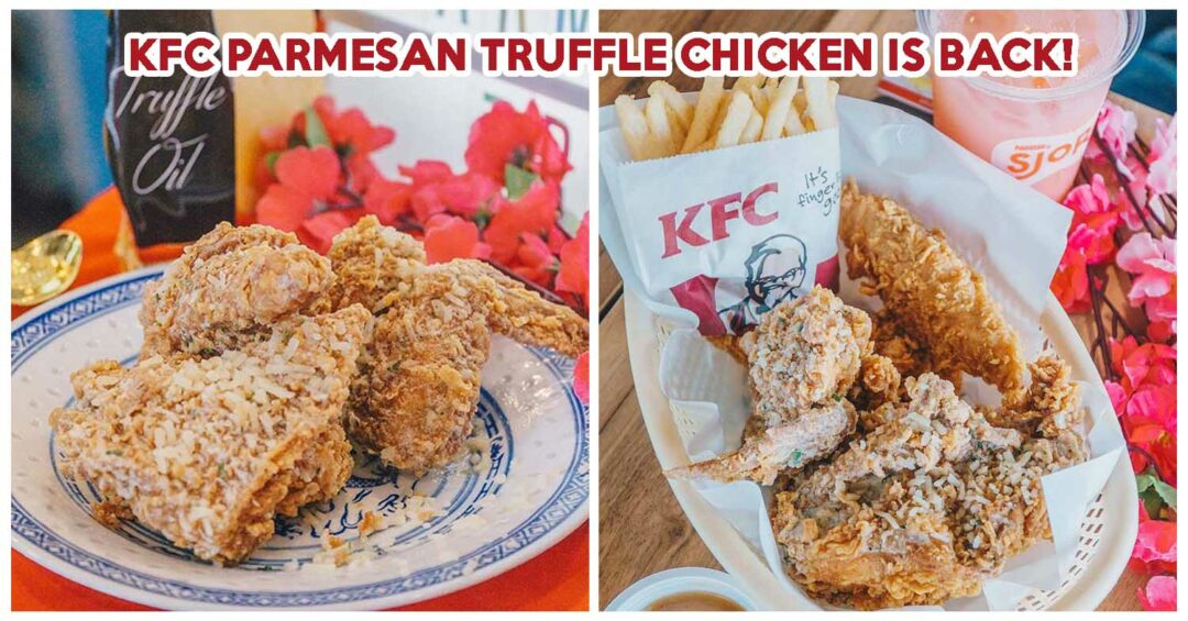 KFC Parmesan Truffle Chicken - Feature Image Draft
