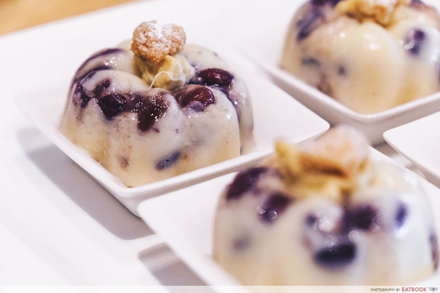 Marriott Durian Buffet - Durian Azuki Red Bean Pudding