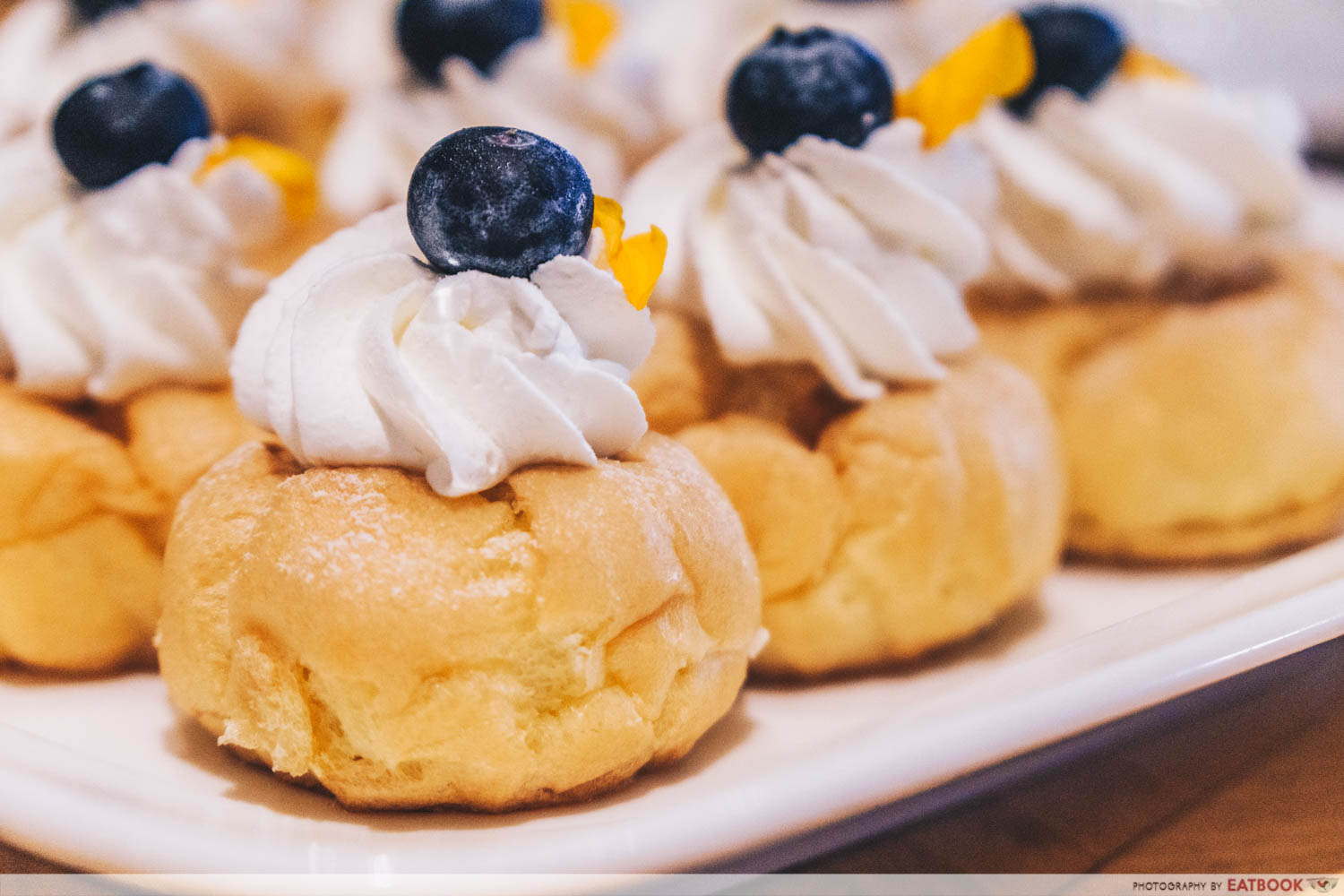 Marriott Durian Buffet - Durian Cream Puff