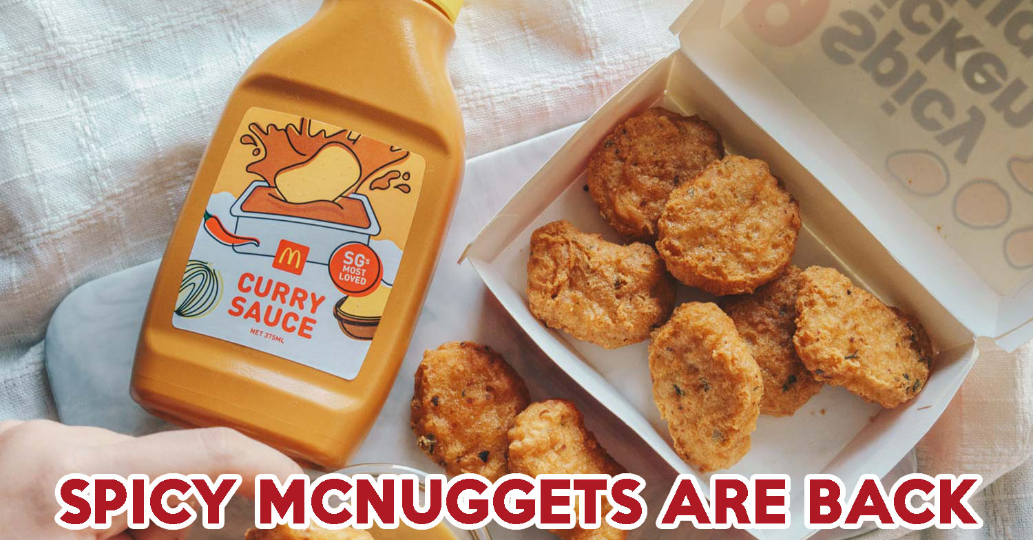 McDonald's Spicy McNuggets Is Back With KitKat McFlurry, Sweet Potato