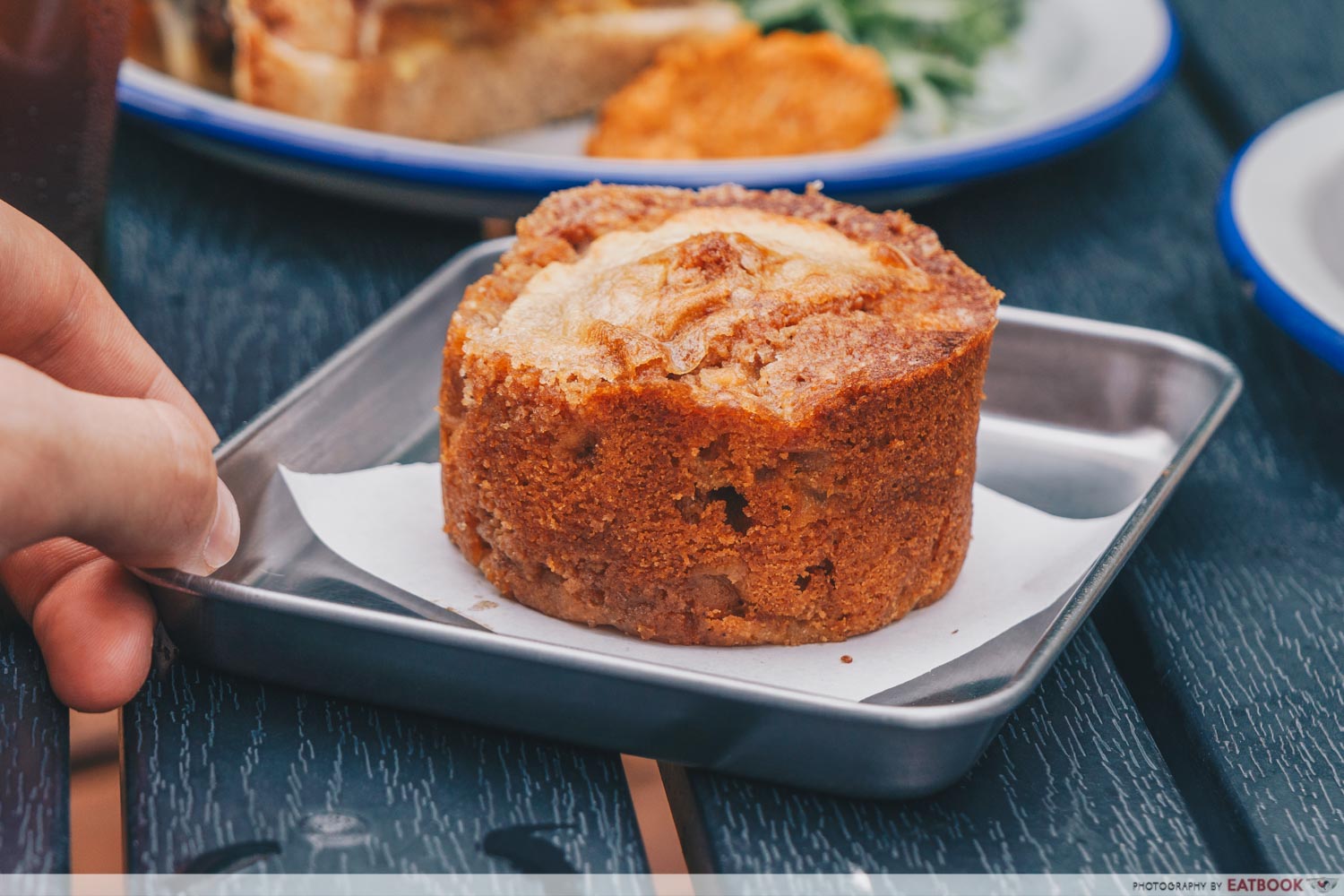 Micro Bakery and Kitchen spiced apple miso cake