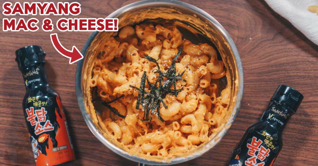 Samyang mac and cheese