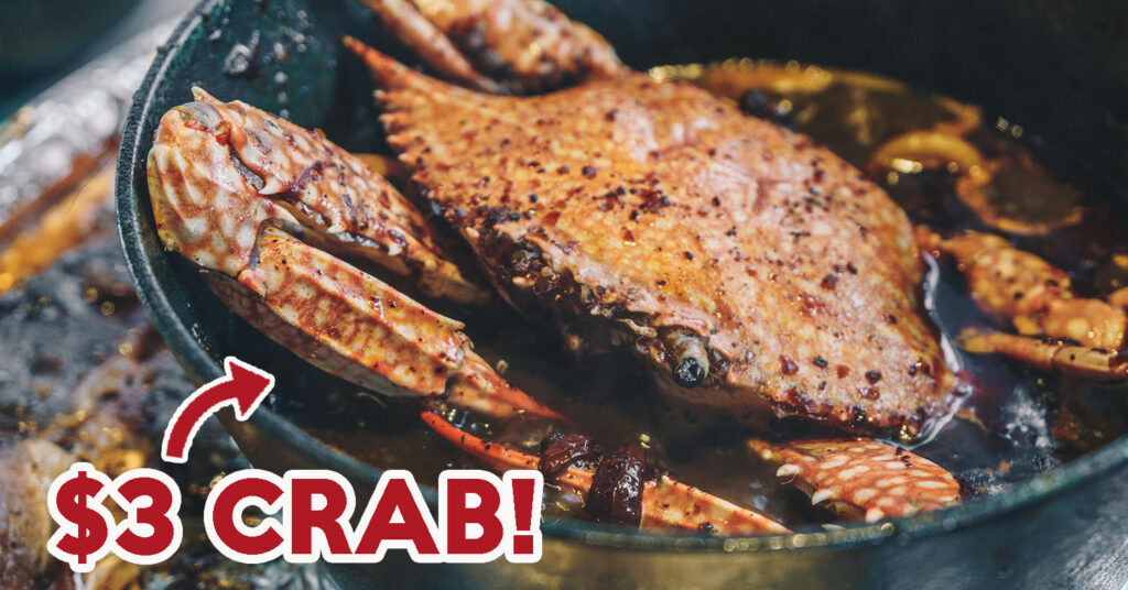 Sedap Mania - Cover image $3 crab