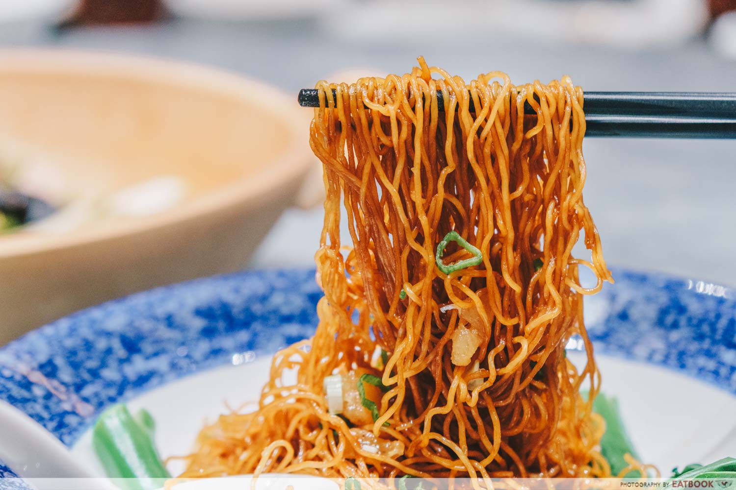 Shang Social - Jewel Bamboo noodles with dark sauce and lard