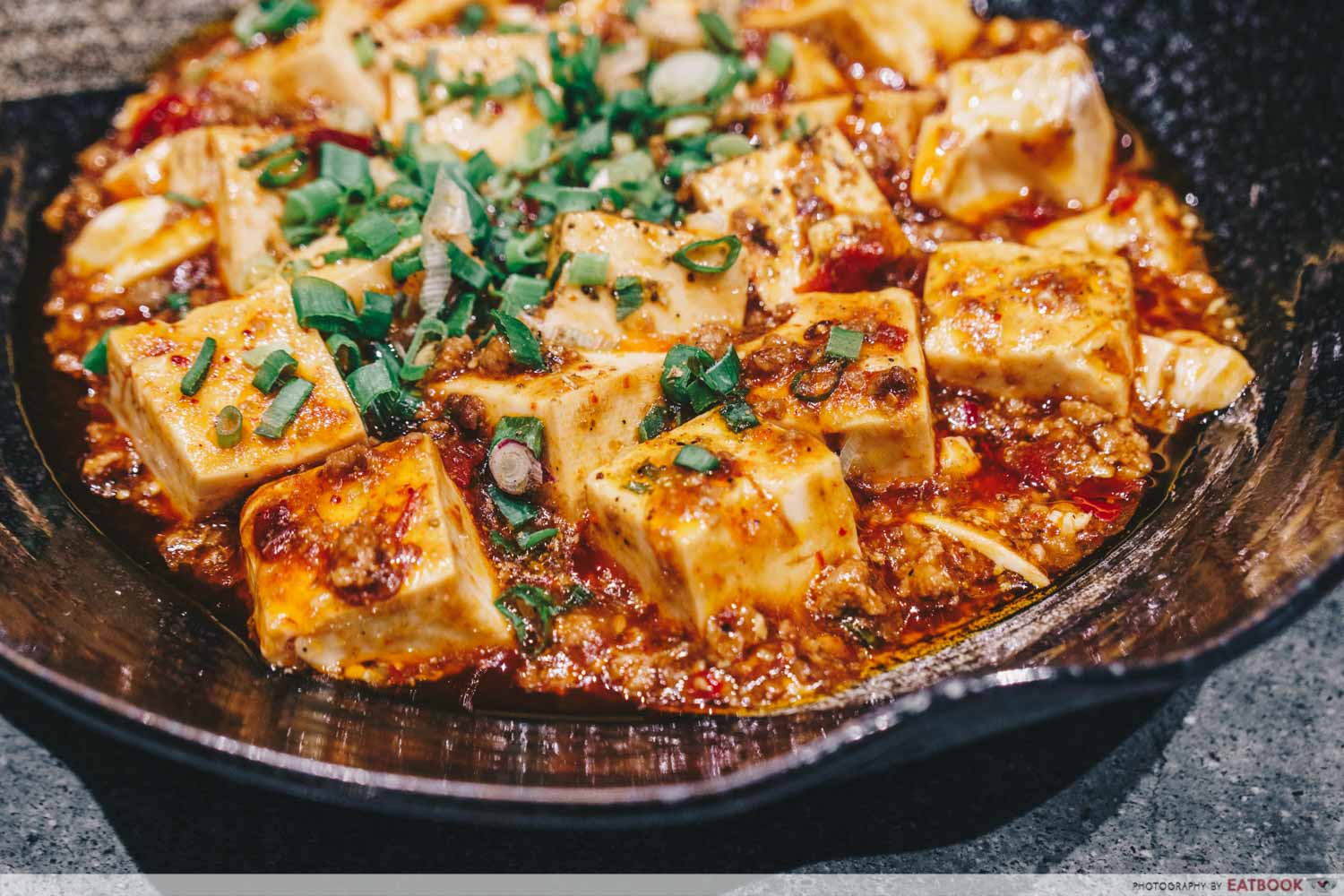 Shang Social - Jewel Mapo tofu with minced beef