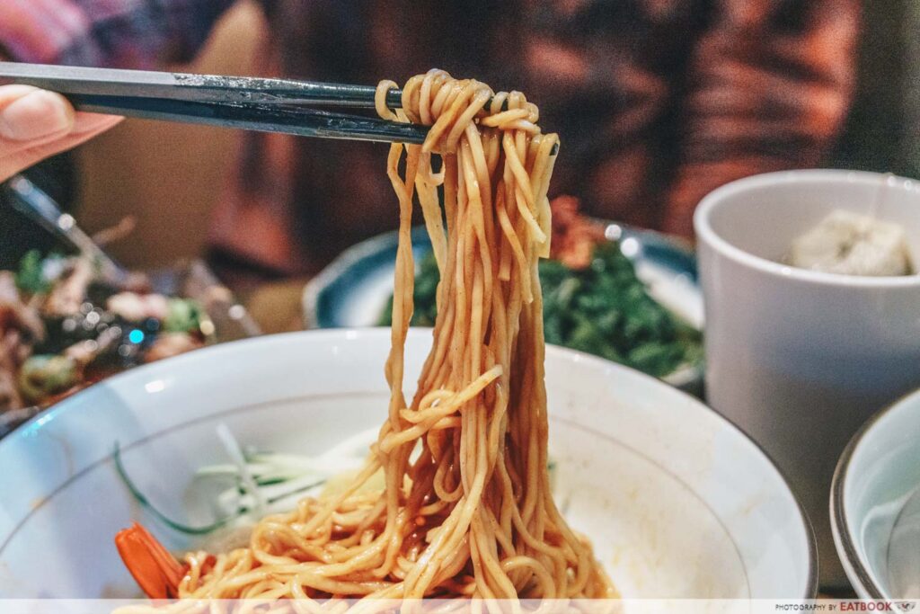 le shrimp star vista Le Shrimp Trio Tossed Ramen noodles