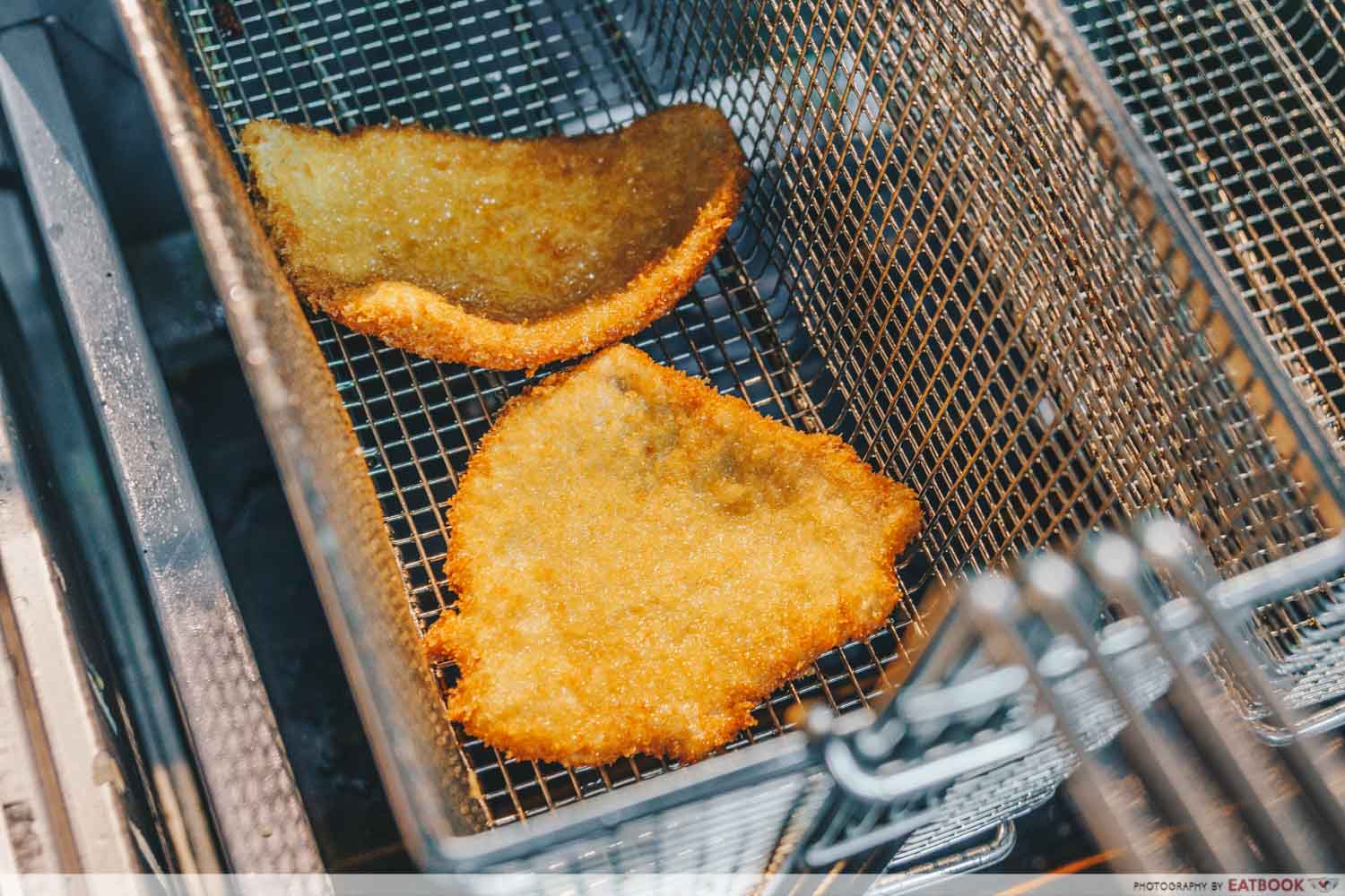 sando katsu sando katsu frying