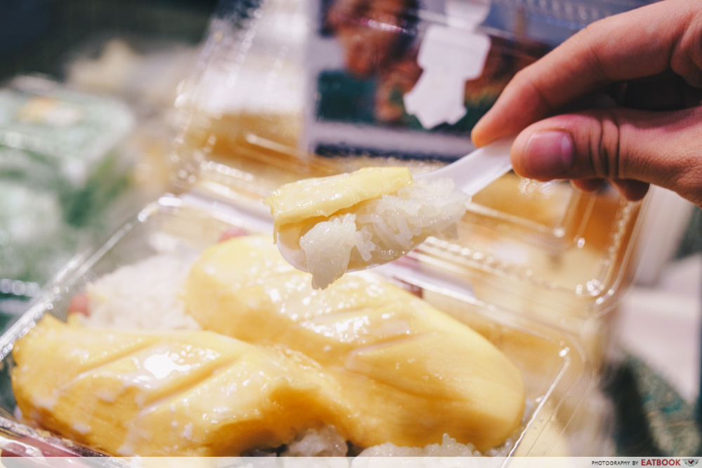 street food festival foodie palace mango sticky rice