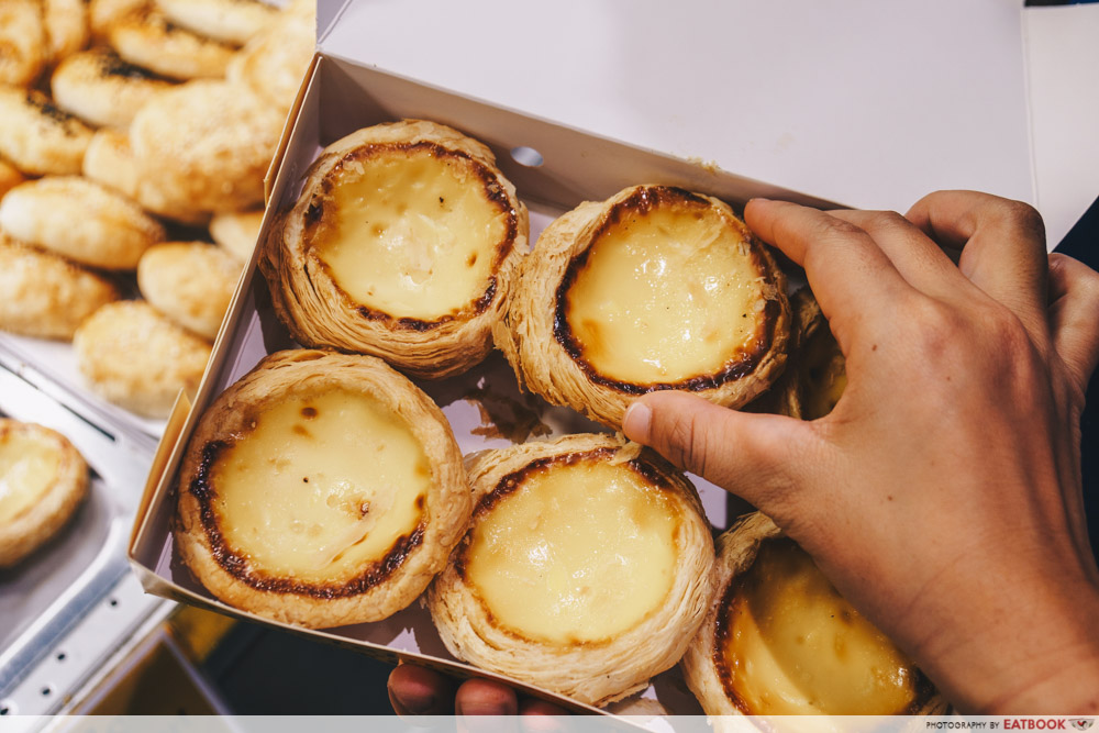 street food festival madeleine's original portuguese egg tarts
