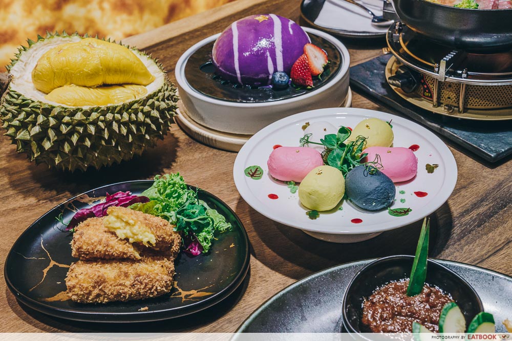 Durian Hotpot Shopback - Mao Shan Wang Desserts