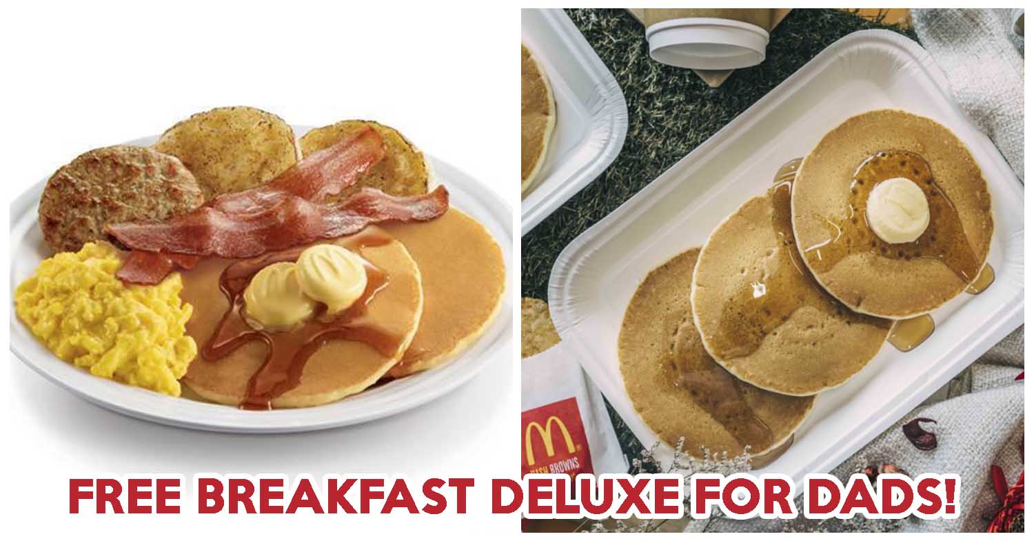 Dads Get Free McDonald's Breakfast On Father's Day Weekend From 15 To
