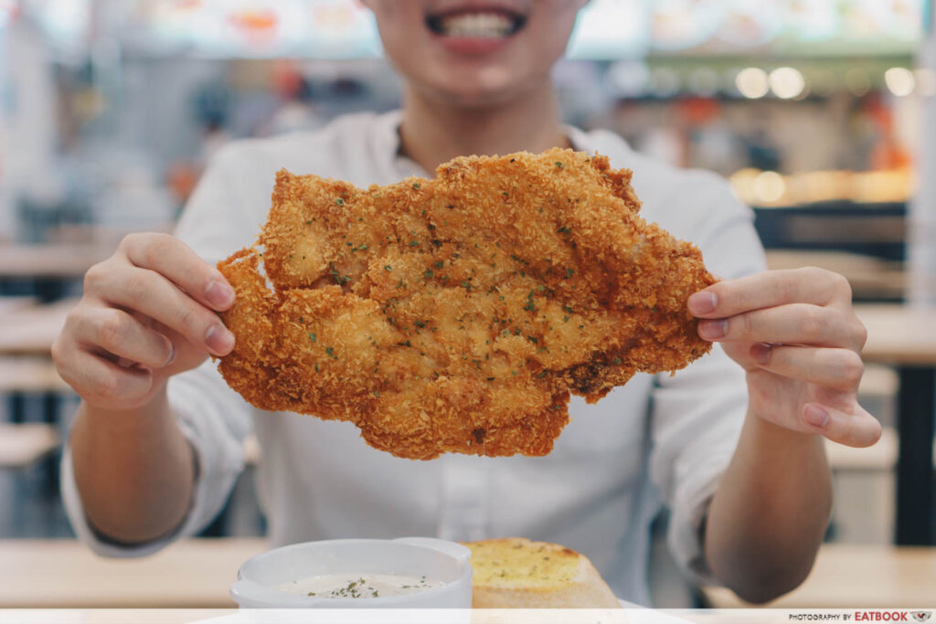 Fusion Western salted egg yolk chicken