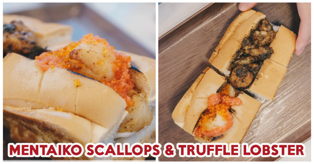 Lobsters & Ice Cream V2.0 - Cover image mentaiko scallops & Truffle Lobster