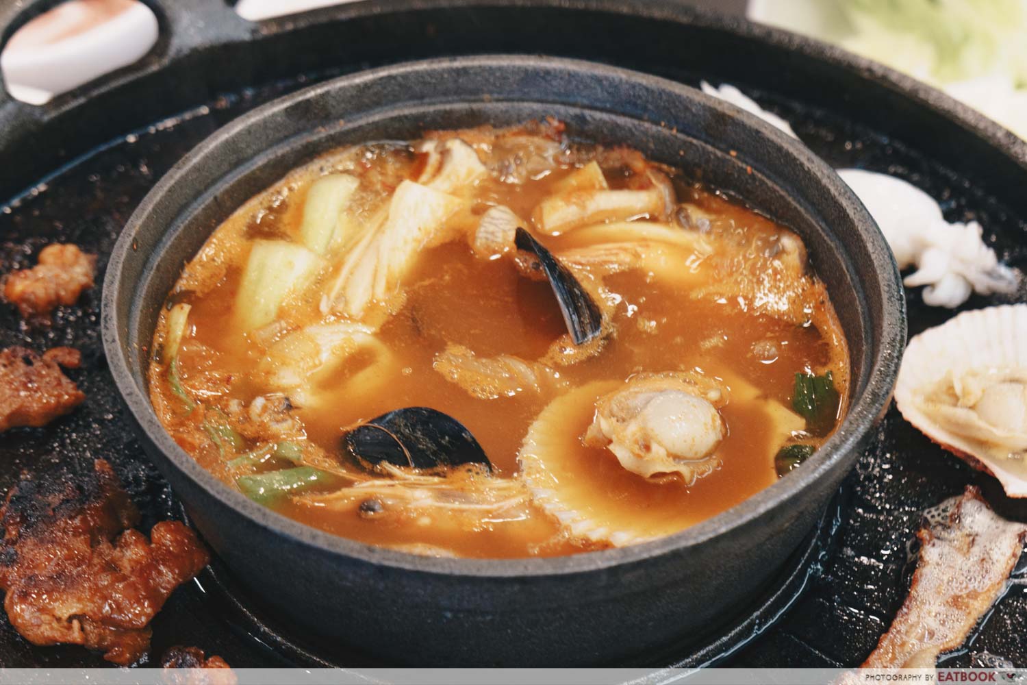 Michin Korean BBQ And Hotpot kimchi soup base