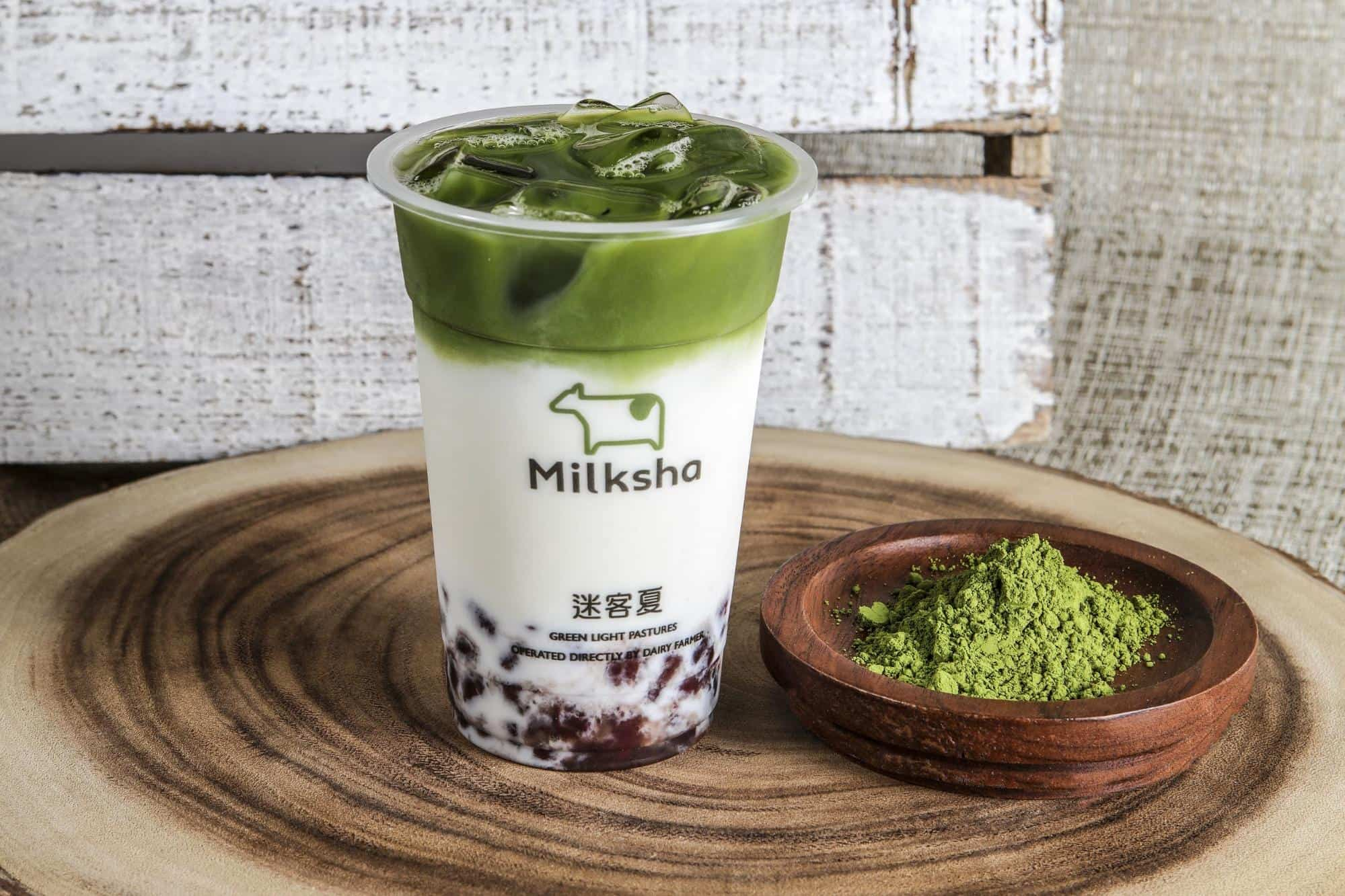 Milksha Singapore - Azuki Matcha