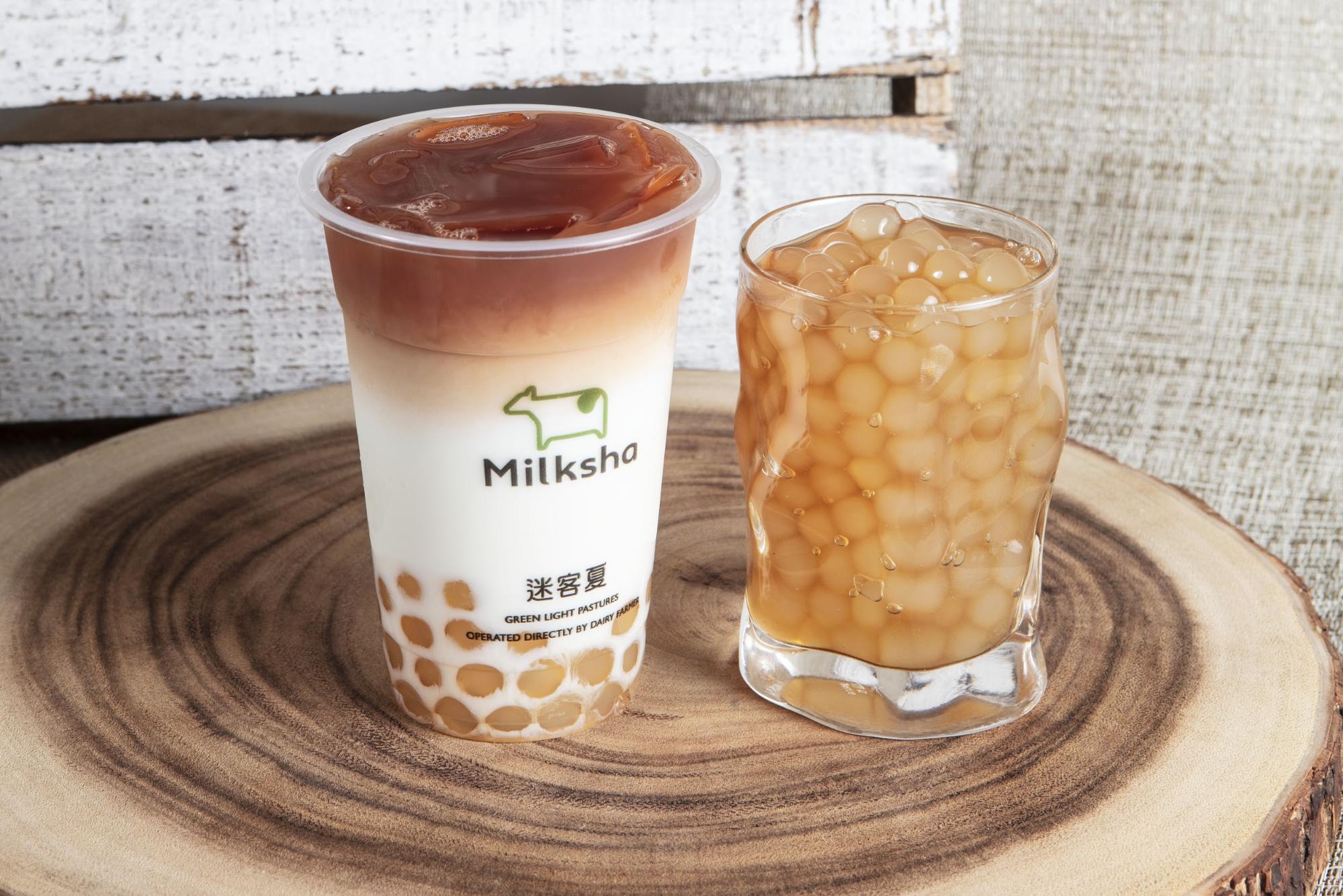 Milksha Singapore - Earl Grey Latte with honey Pearl