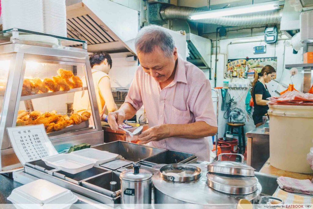 Mr Ho Tutu Kueh boon keng market