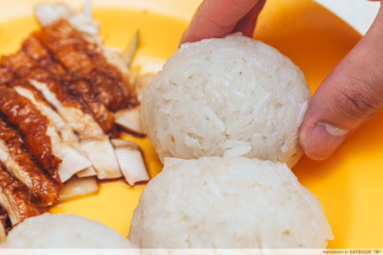 Qi Lin Xuan Chicken Rice Review 0.40 Chicken Rice Balls In Jurong West EatBook.sg Local