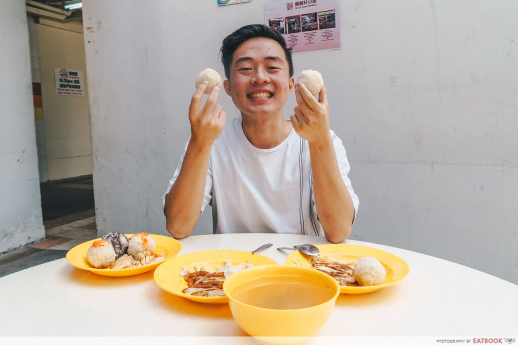 Qi Lin Xuan Chicken Rice Review 0.40 Chicken Rice Balls In Jurong