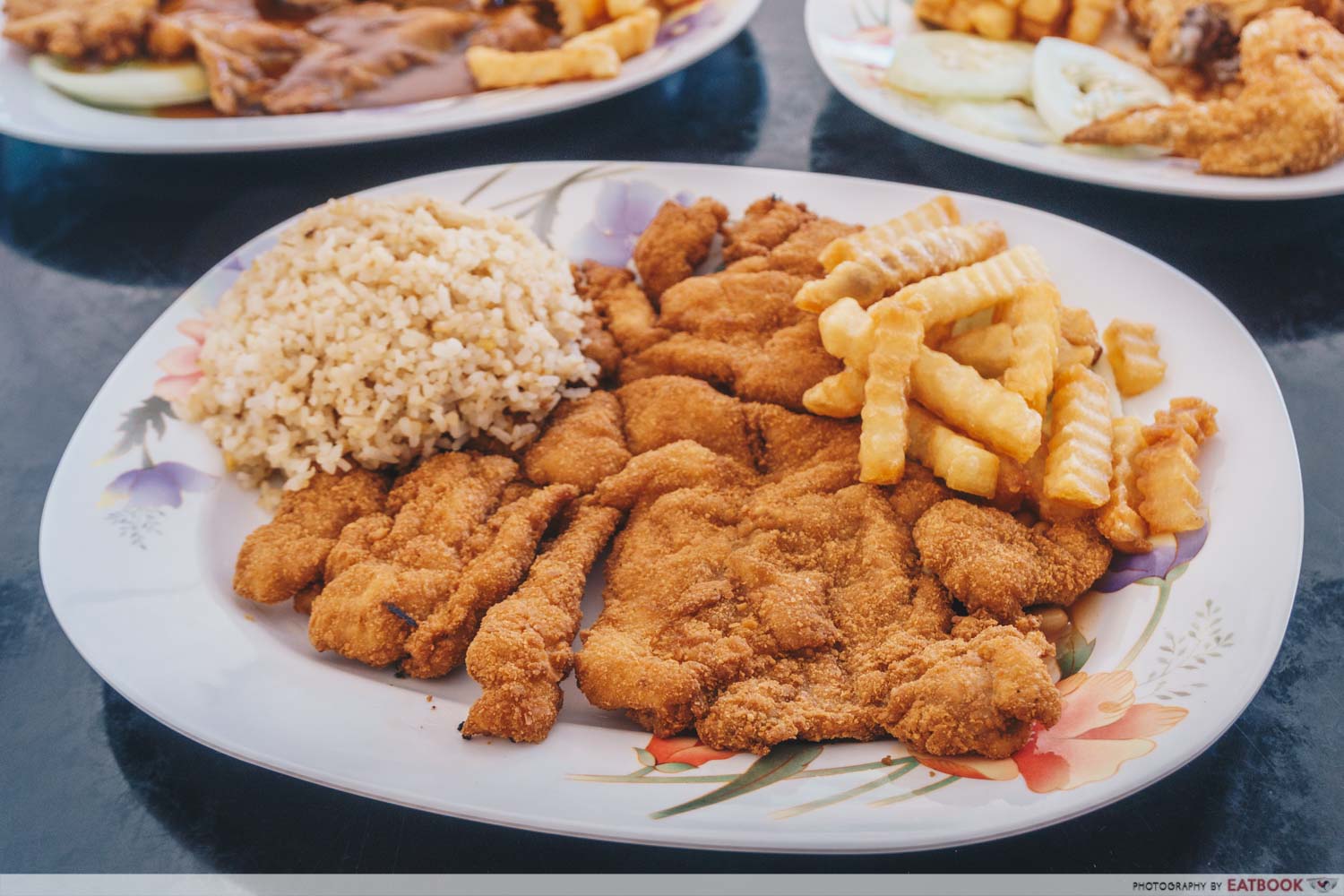 Raffles Western Delight - Chicken Cutlet Rice Set