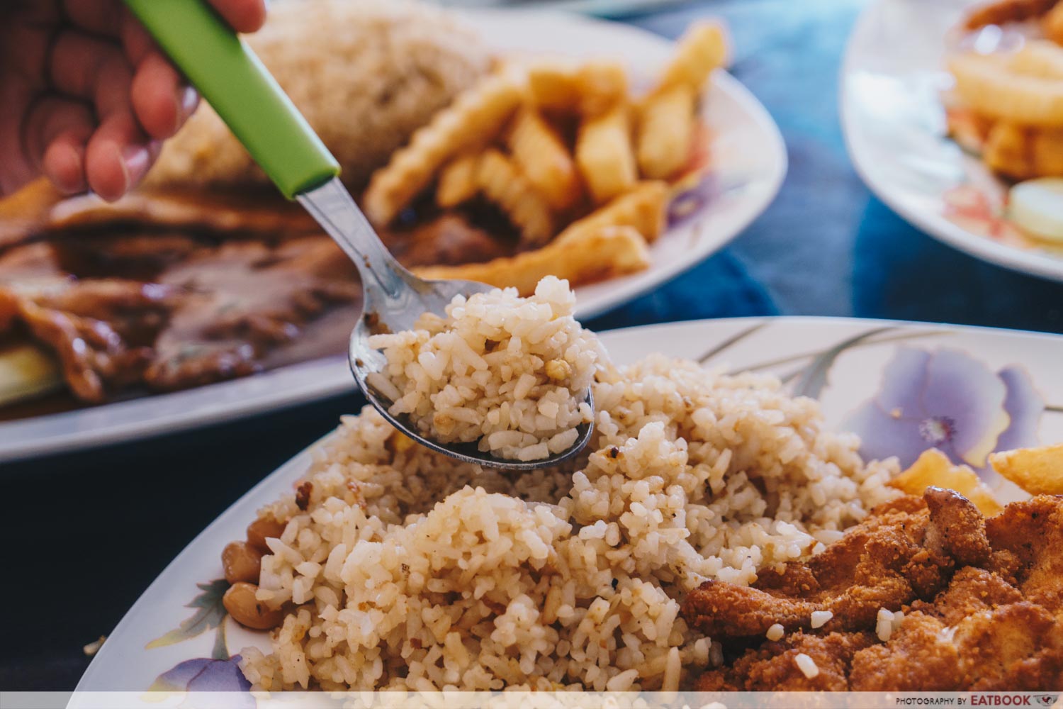 Raffles Western Delight - Fried Rice Closeup