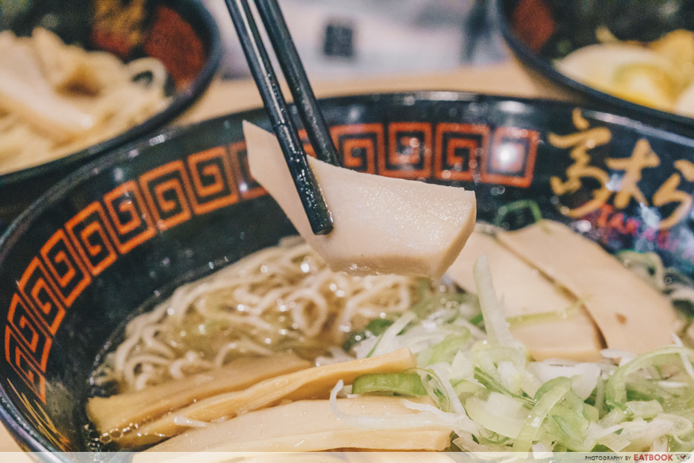 Takagi Ramen - Abalone Closeup