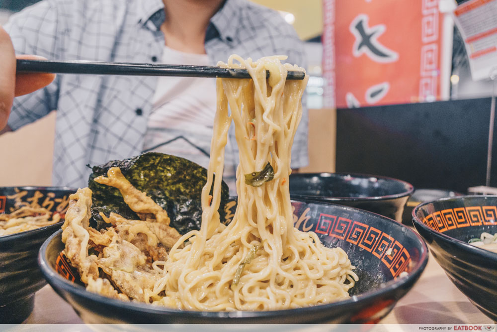 Takagi Ramen - Salted Egg Noodle Pull