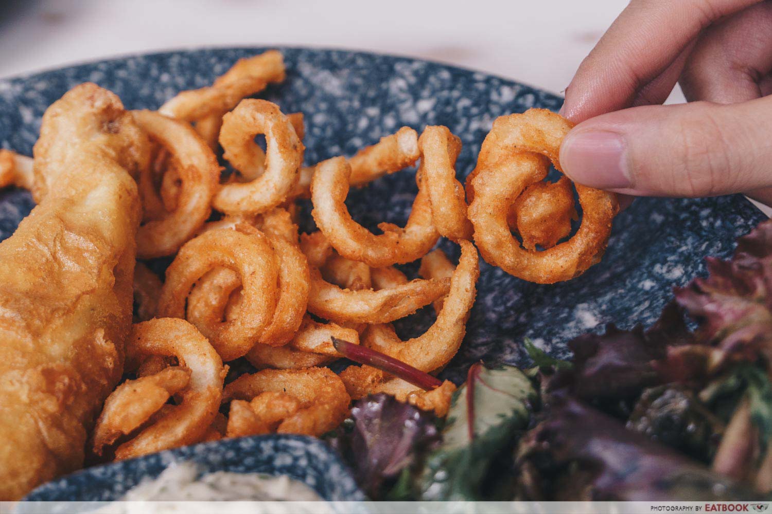 The Tipsy Wolves - Closeup Curly Fries