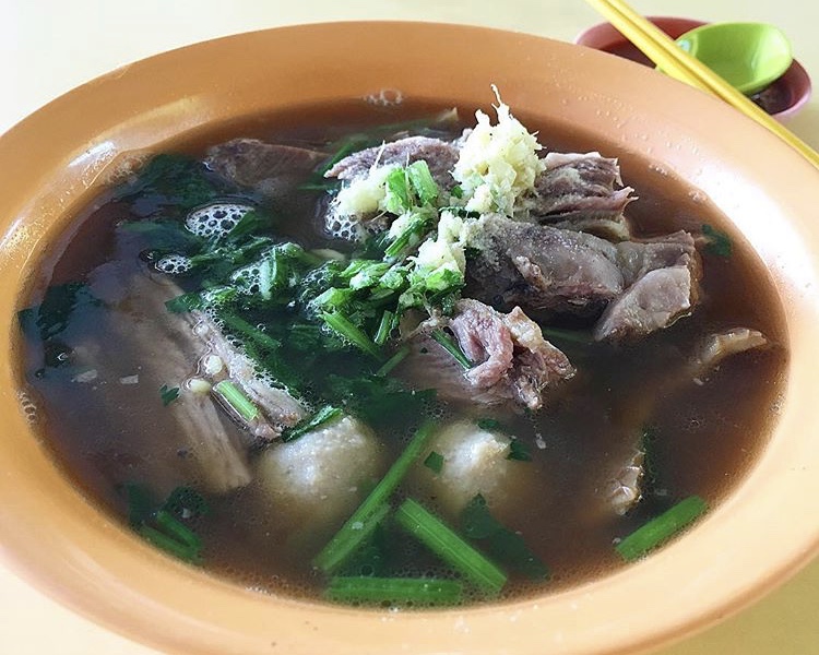 Bukit Merah View Market - Chai Chuan Tou Yang Rou Fan Mutton Soup 