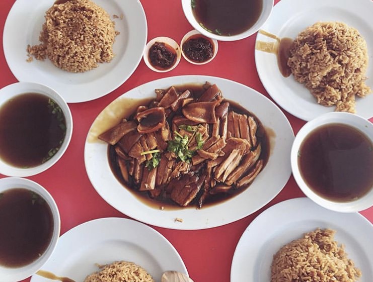 Bukit Merah View Market - Happy Duck Braised Duck Rice and Kway Chap