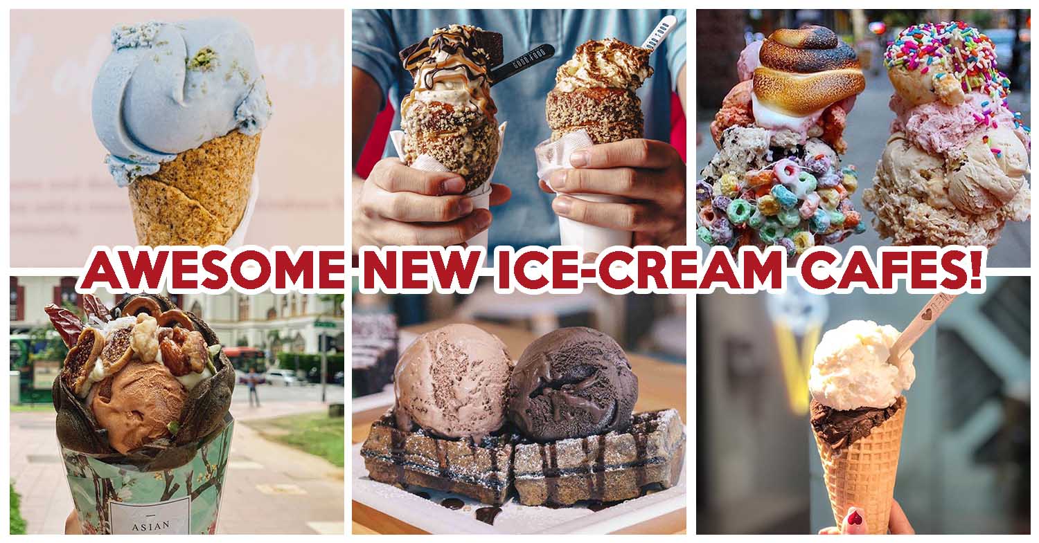 10 New Ice Cream Cafes In Singapore With Unique Flavours Doughnut