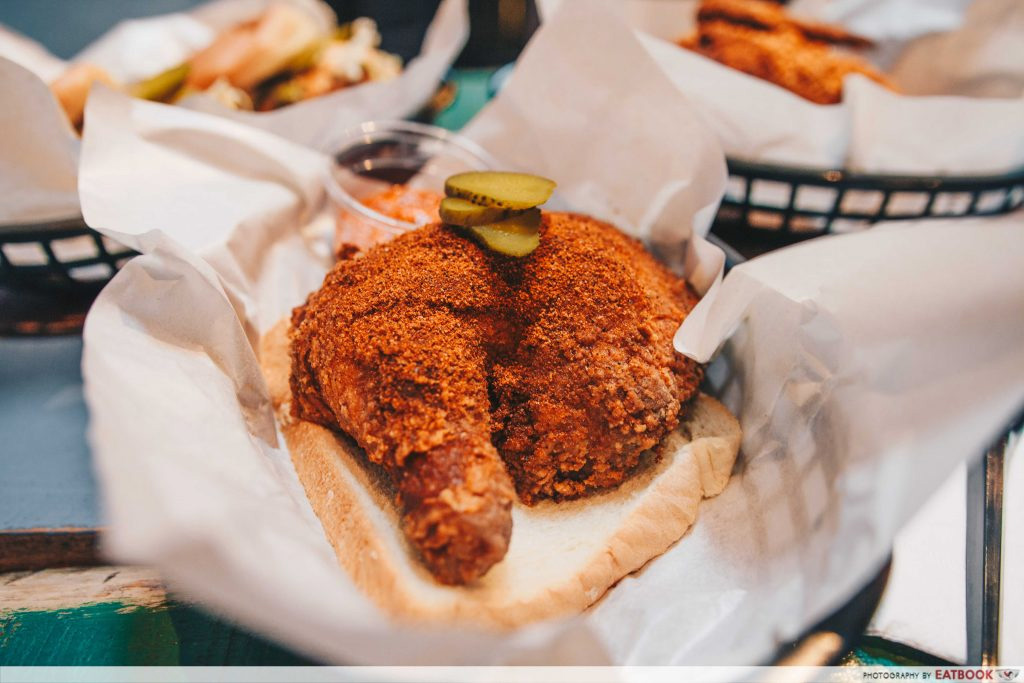 spicy dishes chix hot chicken