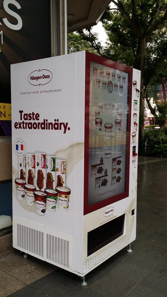 vending machines haagen dazs