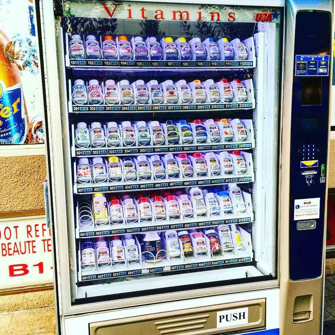 vending machines vitamins