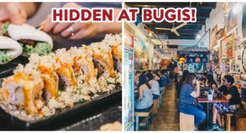 Box n Sticks Review: Tamago Stuffed With Mentaiko And Spicy Aburi Seafood Maki At Bugis