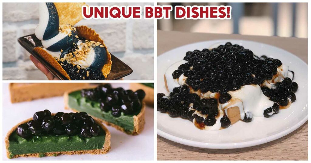 Bubble Tea Food Creations