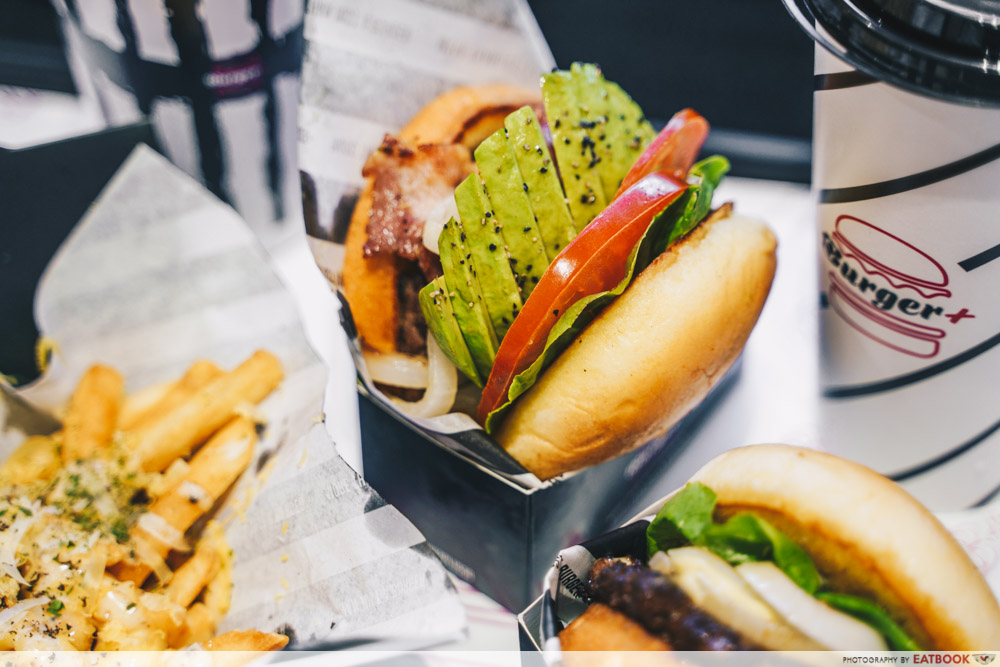 Burger+ Avocado Bacon Cheeseburger