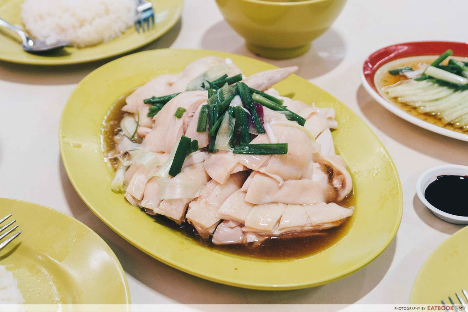 Hua Kee Chicken Rice - Steamed Chicken