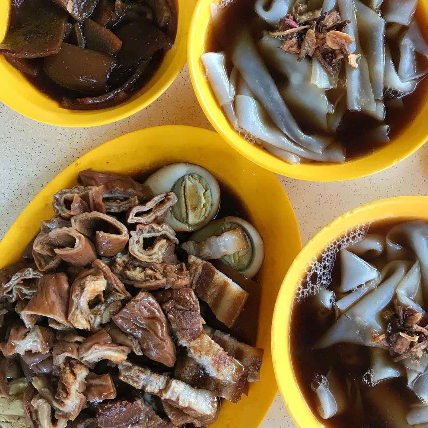 Marsiling Food - Ah Keat Pig's Organ Soup Kway Chap
