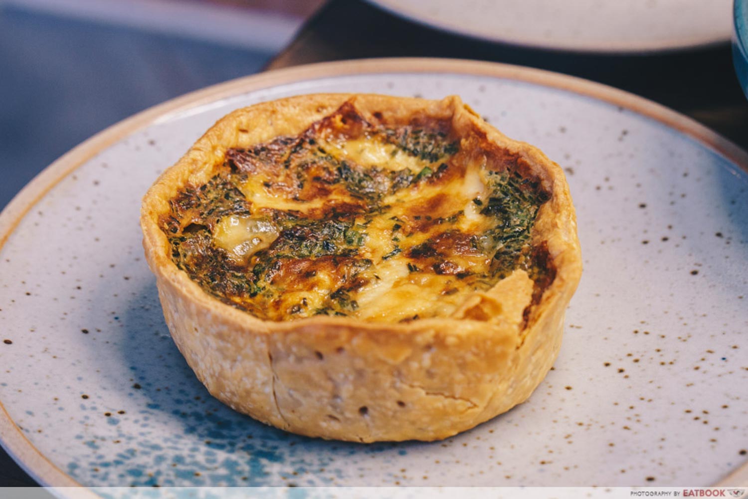 New Restaurant July - Blue Swimmer Crab Quiche