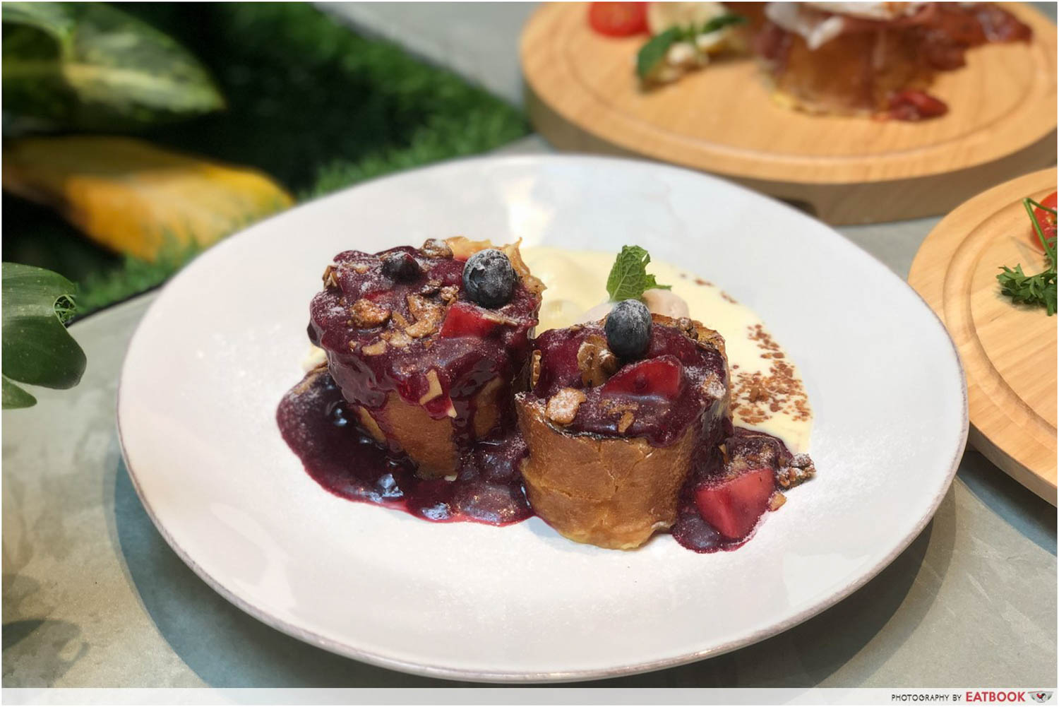 New Restaurant July - Mixed Berries French Toast