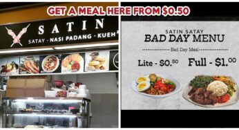 Satin Satay: Tiong Bahru Market Stall Serves $1 Nasi Padang To Those In Need