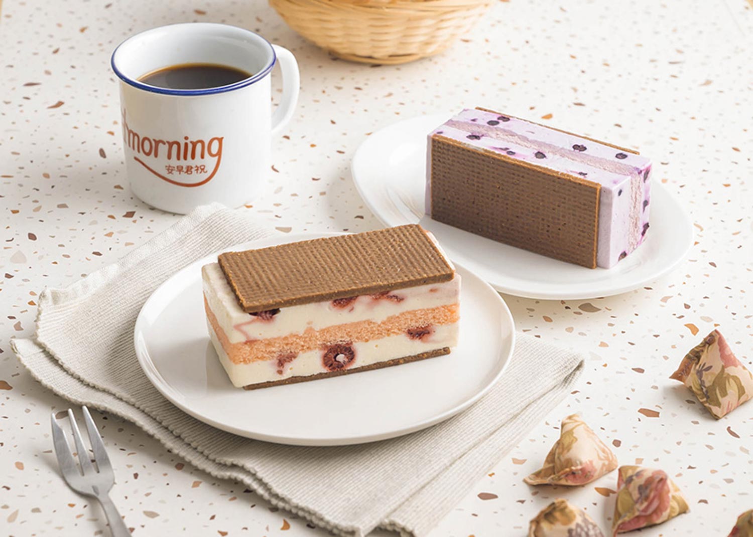 Starbucks Ice Cream Sandwich - Raspberry Cheesecake