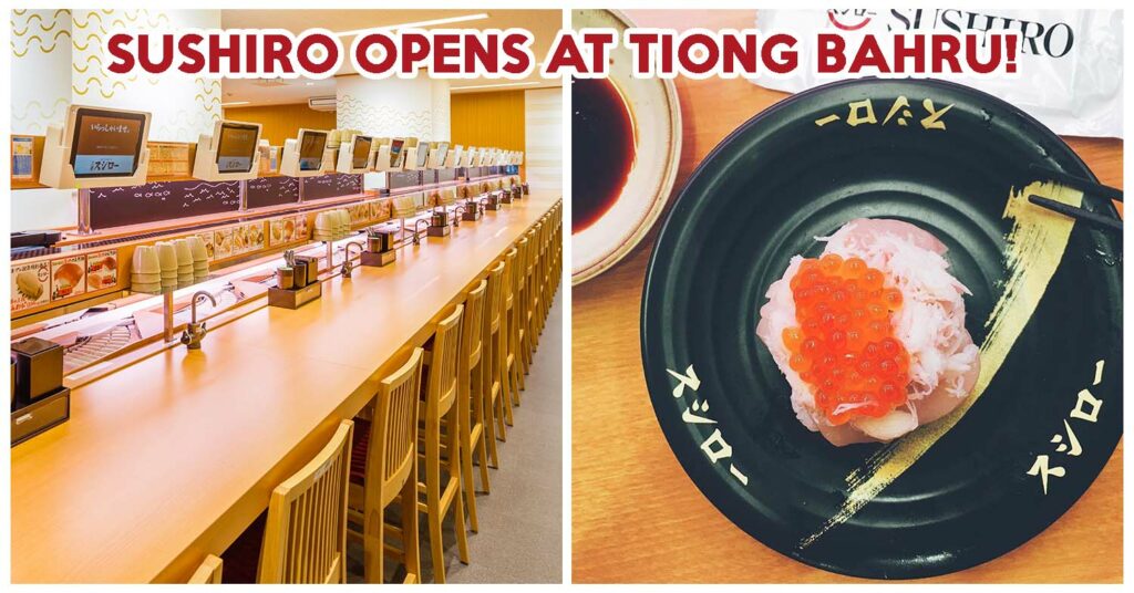 Sushiro opens at tiong bahru