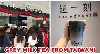 The Moment: Famous Taiwanese Bubble Tea Shop With Grey Milk Tea Opens At Telok Ayer