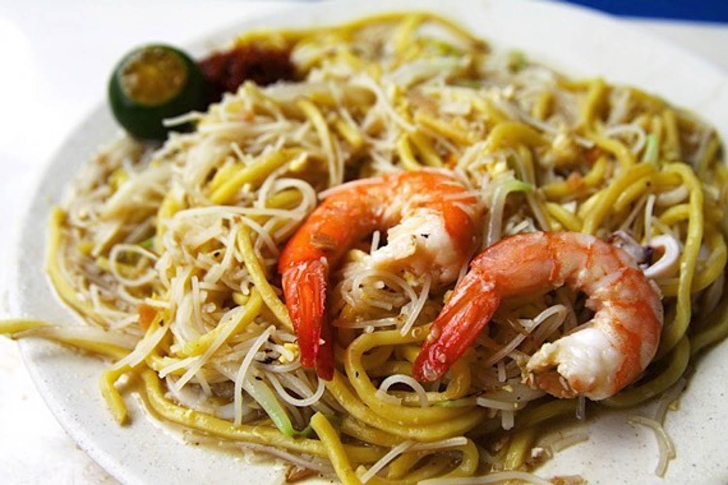 Tiong Bahru History - Hong Heng Fried Sotong Prawn Mee